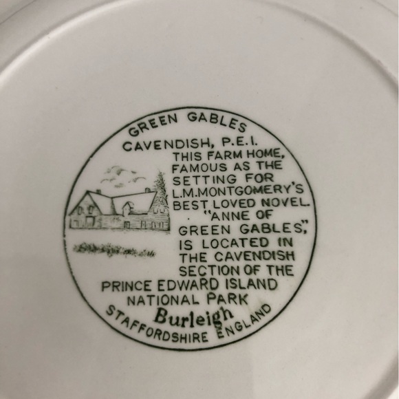 Vtg PEI Anne of Green Gables Souvenir Plate - Picture 6 of 8